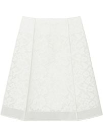 Tory Burch Corded Lace Skirt White at Farfetch