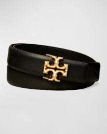 Tory Burch Eleanor Leather Belt at Neiman Marcus