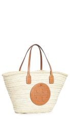 Tory Burch Ella Straw Basket Tote at Shopbop