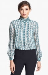 Tory Burch Jasmine Silk Top at Nordstrom