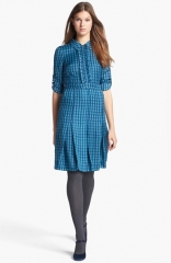 Tory Burch Kim Wool Blend Shirtdress at Nordstrom