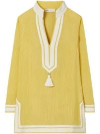 Tory Burch Long sleeve tunic minidress at Farfetch