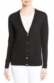 Tory Burch Madeline Merino Wool Cardigan at Nordstrom