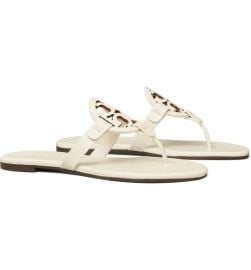 Tory Burch Miller Soft Sandal in Sweet Corn /New Cream Size 9 at Nordstrom