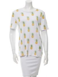 Tory Burch Pineapple Tee at The Real Real