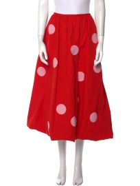 Tory Burch Polka Dot Midi Skirt at The Real Real