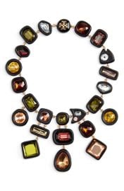 Tory Burch Roxanne Crystal Bib Necklace at Nordstrom