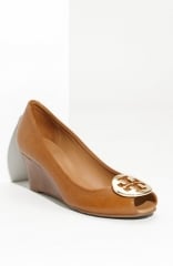 Tory Burch Sally 2 Peep Toe Wedge Pump at Nordstrom