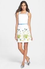 Tory Burch and39Emiliaand39 Print Ottoman A-Line Dress at Nordstrom