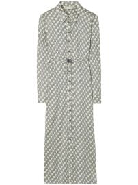 Tory Burch pattern-print Midi Shirtdress - at Farfetch