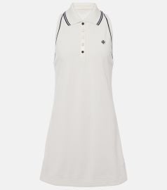 Tory Sport Cotton Pique Minidress at Mytheresa