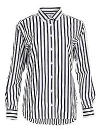 Toteme - Capri Stripe Cotton Shirt at Saks Fifth Avenue