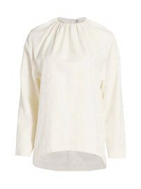 Toteme - Vibrac Jacquard Blouse at Saks Fifth Avenue