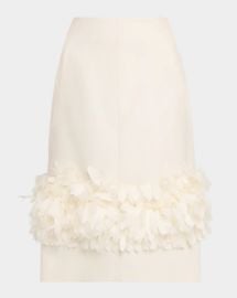 Toteme Petal Knee Length Skirt at Neiman Marcus