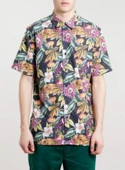 Toucan print shirt at Topman