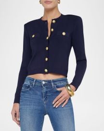 Toulouse Button-Down Cardigan at Neiman Marcus