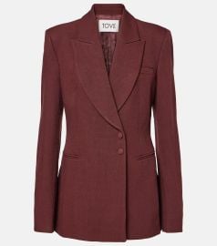 Tove Yana double breasted blazer at Mytheresa