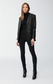 Tracy Leather Blazer at Mackage