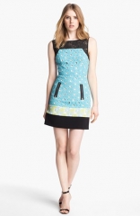 Tracy Reese Mix Media Dress at Nordstrom