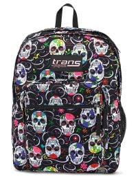 Trans by Jansport 17 SuperMax Backpack - Sugar Skulls at Amazon