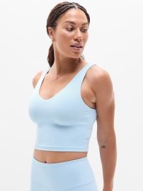 Transcend V-Neck Crop Sports Bra at Athleta