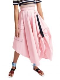 Transforming Satin Maxi Skirt by Sportmax at Sportmax