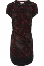 Trash rouge print dress by Isabel Marant at Net A Porter