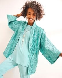 Travelers Collection Pleated Jacket Chicox27s at Chicos