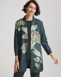 Travelers™ Collection Artisanal Crushed Reversible Jacket at Chicos