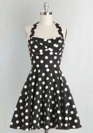 Traveling Cupcake Truck Dress in Black at ModCloth