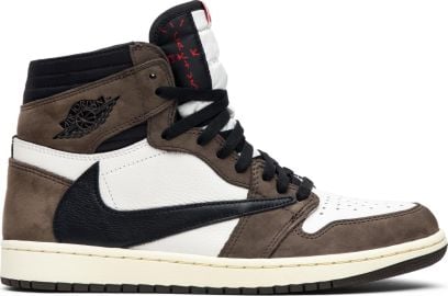 Travis Scott x Air Jordan 1 Retro High OG 2019 Model in Mocha by Jordan at Goat