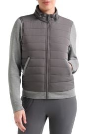 TravisMathew Espresso Martini Quilted Jacket at Nordstrom