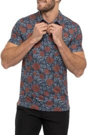 Travismathew The Heater Scenic Pass Floral Golf Polo at Nordstrom Rack