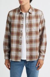 Treasure & Bond Plaid Flannel Button-Up Shirt at Nordstrom