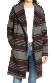 Treasure & Bond Striped Blanket Coat at Nordstrom Rack