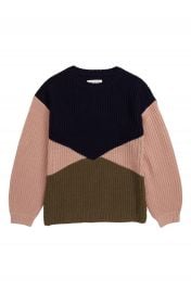 Treasure  amp  Bond Colorblock Sweater  Big Girls    Nordstrom at Nordstrom