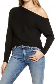 Treasure  amp  Bond One-Shoulder Pullover   Nordstrom at Nordstrom