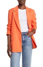 Treasure Bond Linen Blend Blazer at Nordstrom