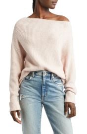 Treasure Bond One-Shoulder Rib Sweater at Nordstrom