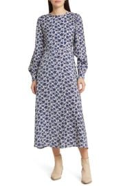 Treasure Bond Tie Back Midi Dress at Nordstrom