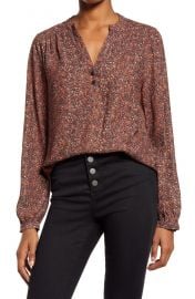 Treasure and bond shirred popover top at Nordstrom