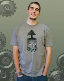 Tree cog tshirt at Etsy