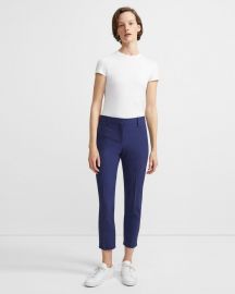 Treeca Pant in Sea Blue at Theory