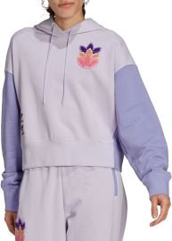 Trefoil Logo Play Cropped Hoodie at Walmart