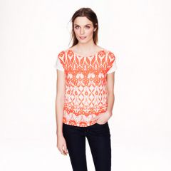 Trellis Floral Tee at J. Crew