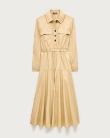 Trench Shirt-dress In Cotton Poplin For Women JCrew at J. Crew