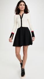 Trevor Mixed Media Dress by Alice Olivia at Shopbop