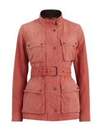 Trialmaster Pro Jacket in Racing Red Women39s Field Jackets Belstaff US at Belstaff