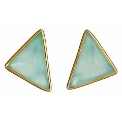 Triangle Studs at Margaret Elizabeth