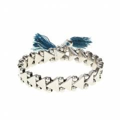 Triangle tassel bracelet at J. Crew